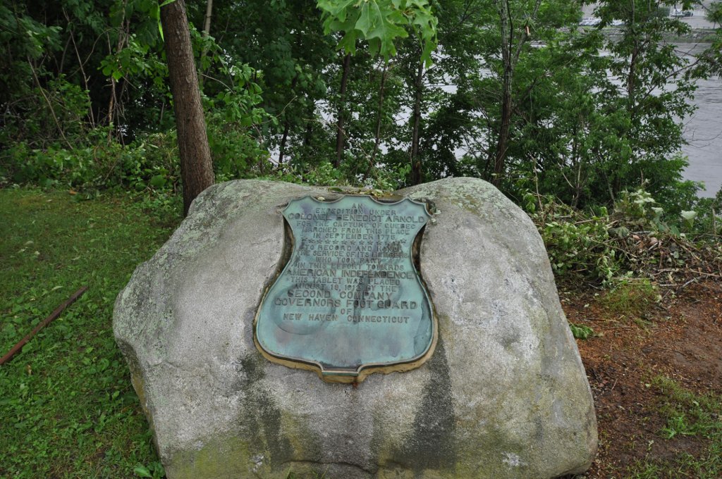 AugustaME 1913ArnoldMarker, Kennebec County, Maine