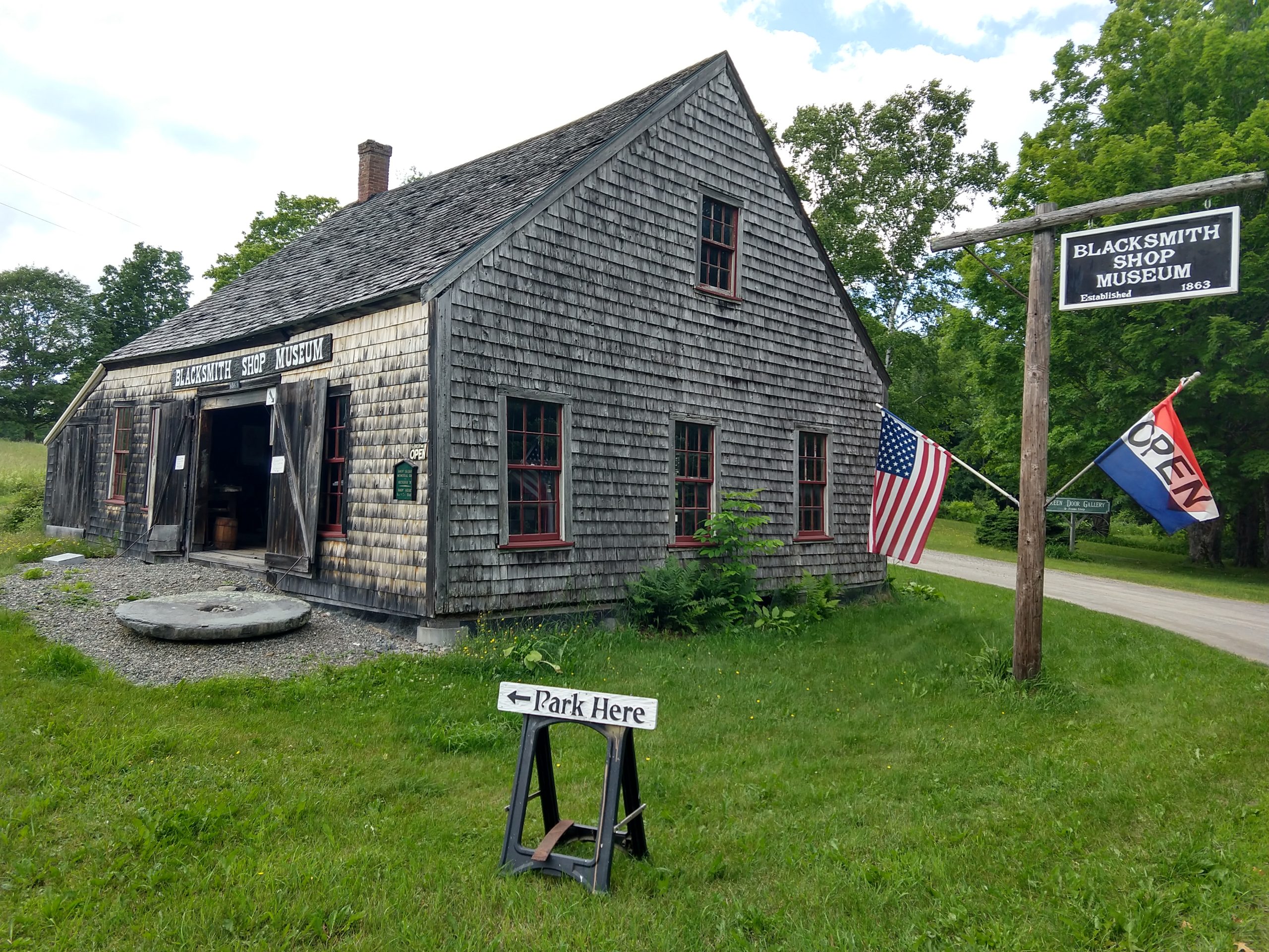 Blacksmith Shop Museum, Dover-Foxcroft, Maine, Piscataquis County, Maine