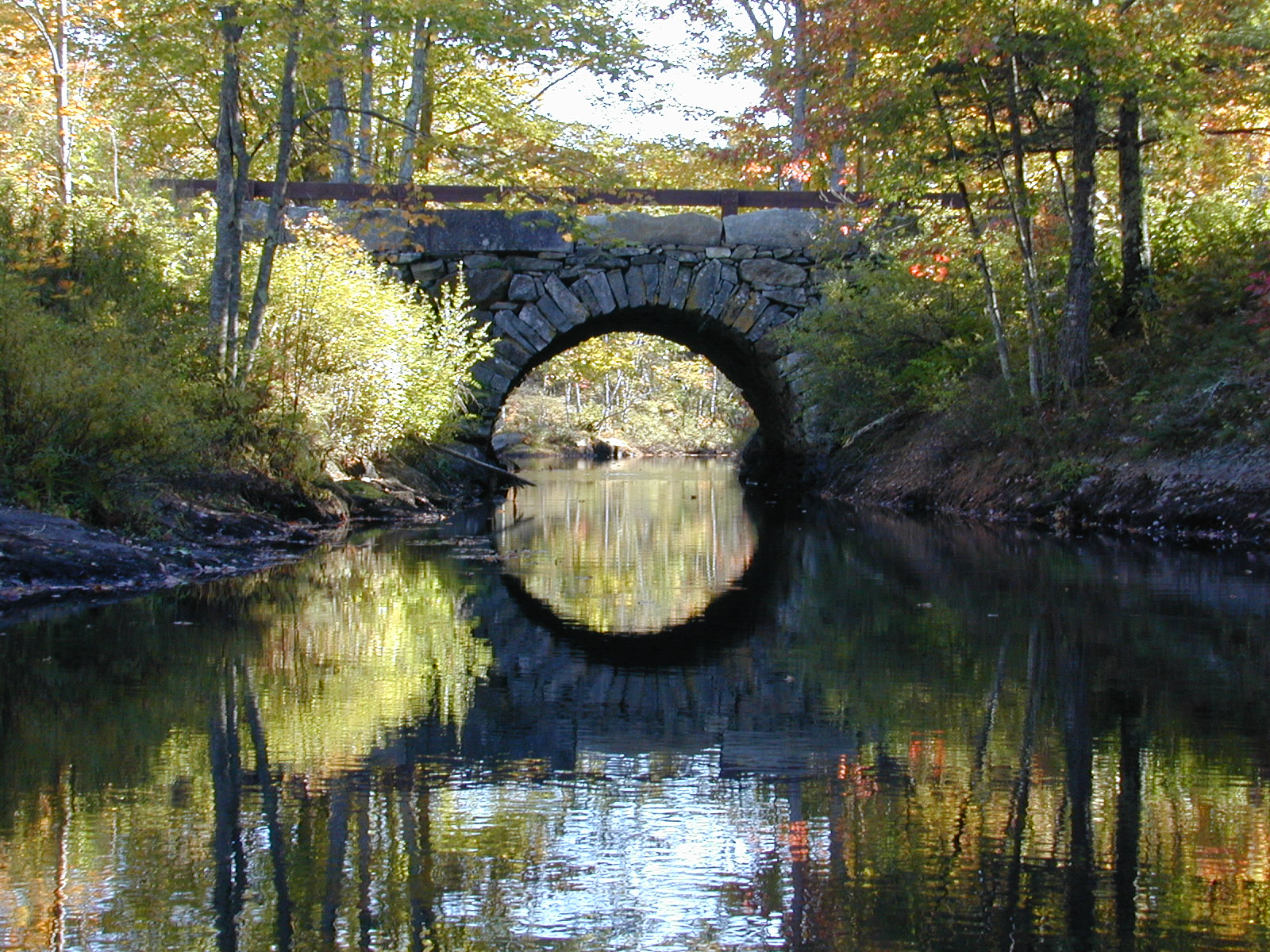 Bristol Mills Freestone Arch Bridge, Lincoln County, Maine