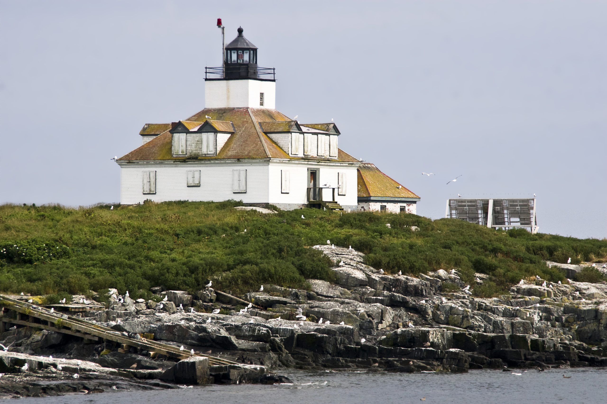 Egg Rock Light - Frenchman Bay ME, Hancock County, Maine