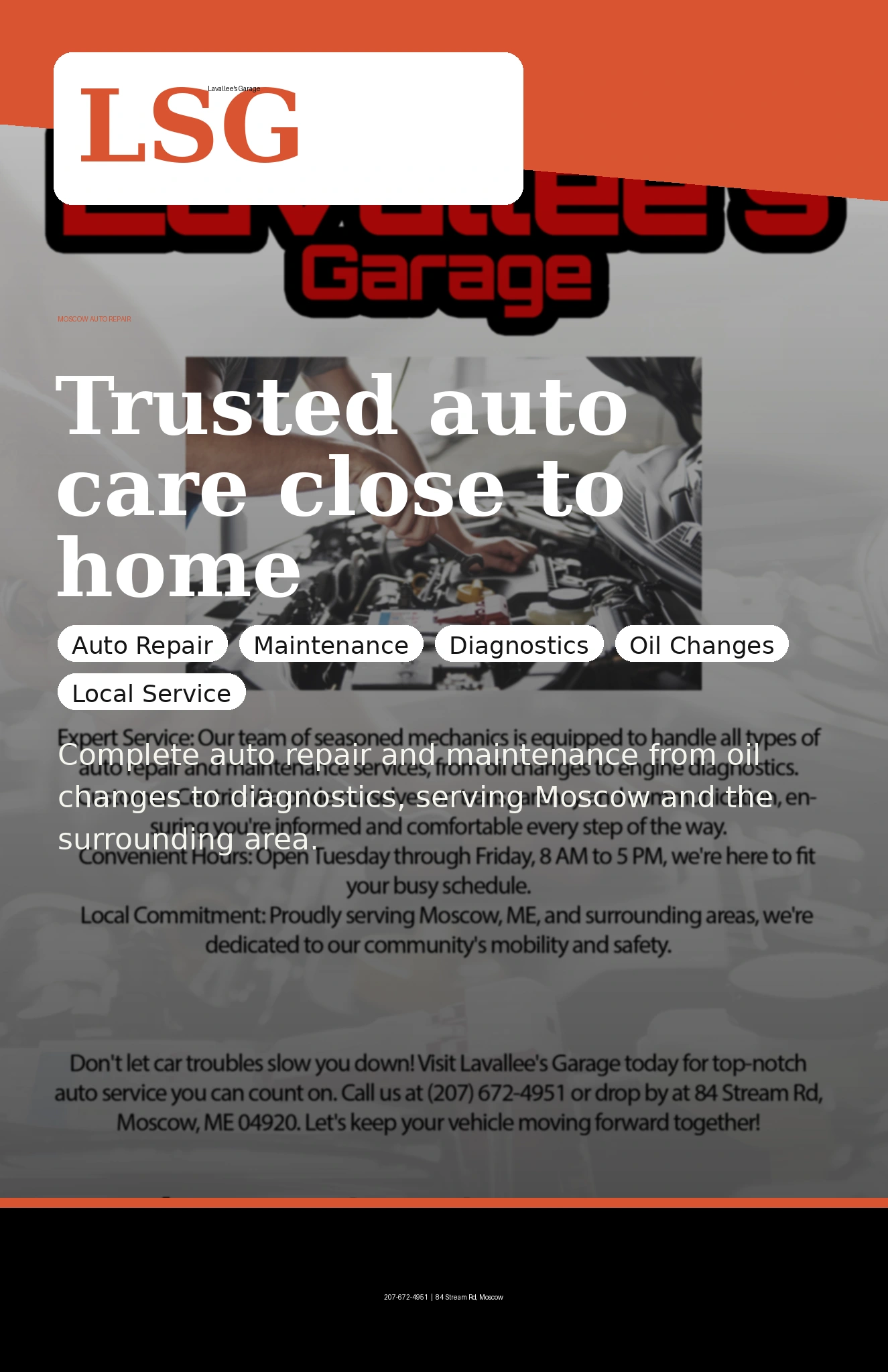 Lavallee's Garage — 1
